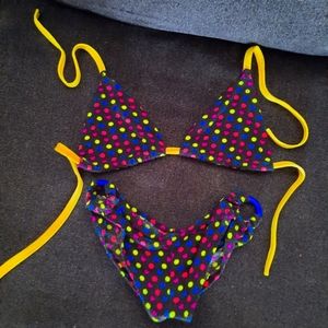 Stripper bikini set